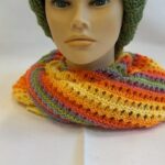 Schultertuch mittelgroß mit Knopf